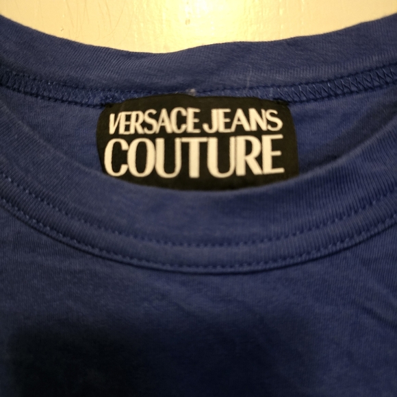 Versace Jeans Collection Royal Blue Tee - Picture 3 of 5